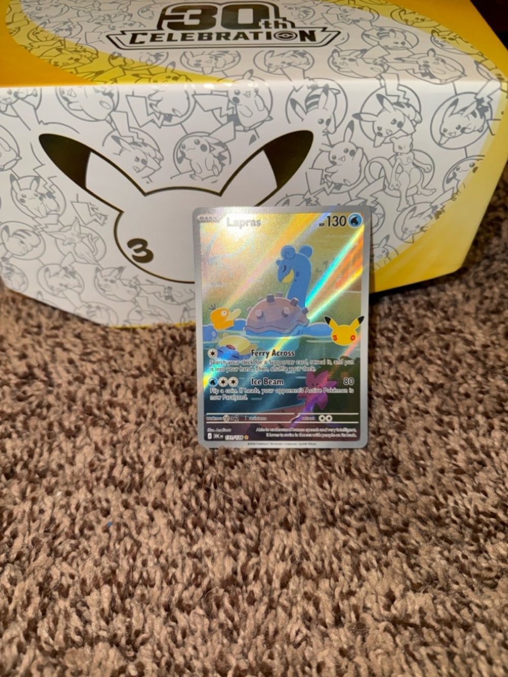 Lapras [Illustration Rare] - ME: 30th Celebration [30C] 131
